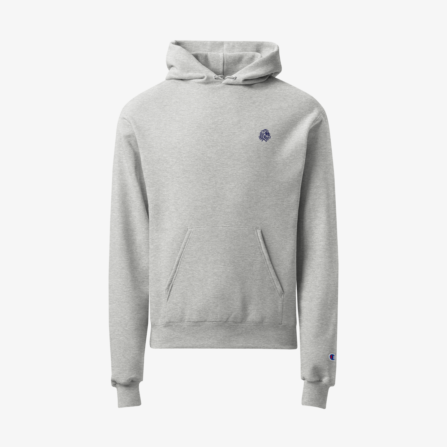 Éclat Vetement + Champion Embroidered Hoodie - Grey
