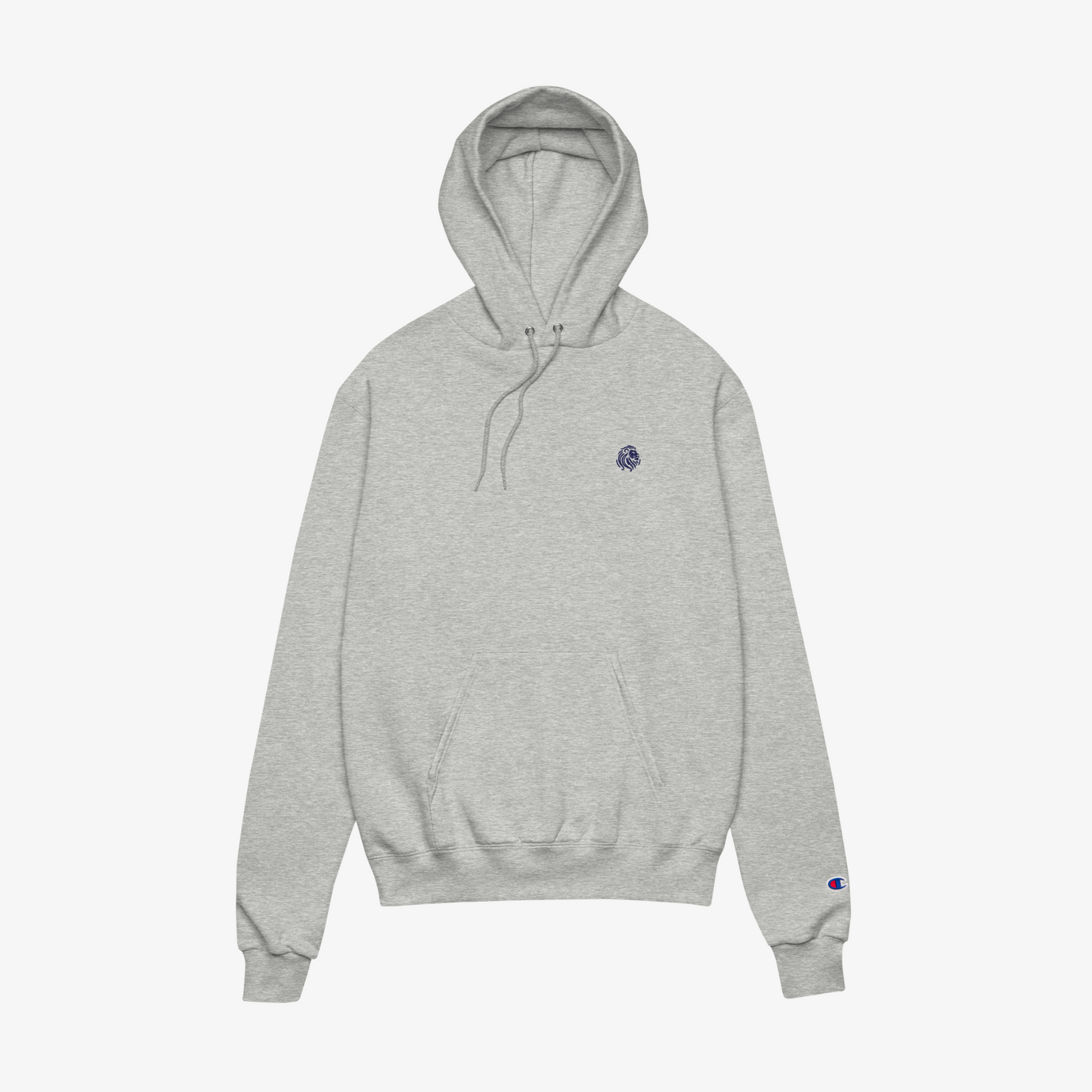 Éclat Vetement + Champion Embroidered Hoodie - Grey