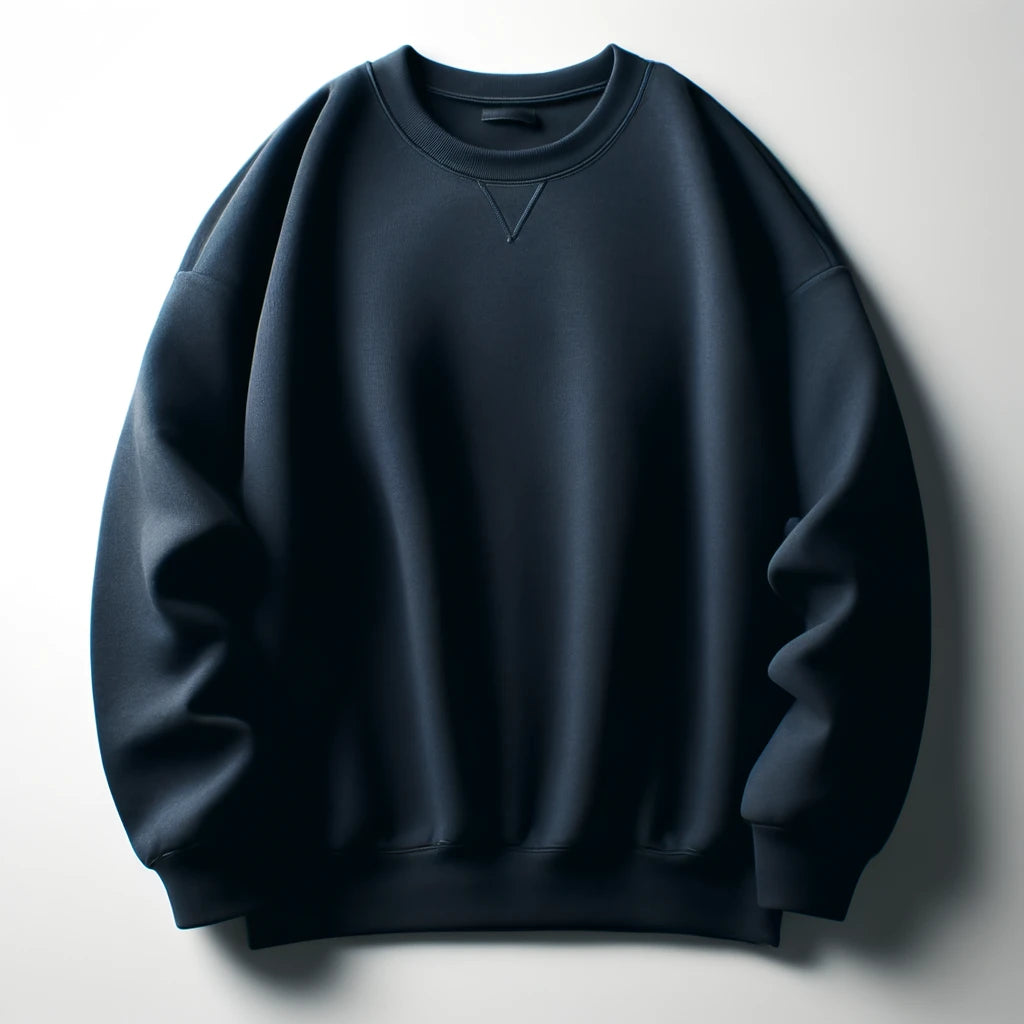 The Essential Heavyweight Sweatshirt - Navy